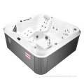 6 persons backyard hot tub with comfortable seats